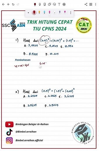 (PART 21 TIU) TRIK HITUNG CEPAT TIU CPNS 2024 TES INTELEGENSIA UMUM #CPNS2024 #CPNS