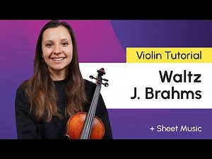Waltz Brahms Violin Tutorial