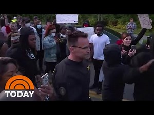 Sheriff Who Marched With Protesters: ‘It Was Time To Take The Helmet Off’ | TODAY