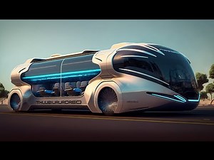Future Bus Revolutionary Design - Midjourney AI Art
