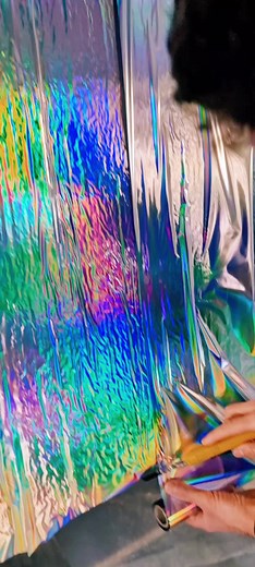 Exploring Iridescent Materials: A Close-Up Experience
