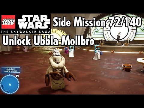 Ubbla the Weather - Side Mission 72/140 Unlock Ubbla Mollbro. LEGO Star Wars: The Skywalker Saga