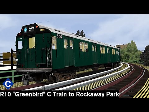 OpenBVE Quick Trip: R10 "Greenbird" C Train to Rockaway Park from Broad Channel