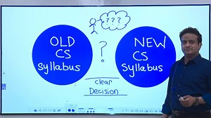 40K views · 35 shares | Company Secretary - Old & New Syllabus - Which Should I Choose? - CLEAR Decision | Siddharth Agarwal Classes | Facebook