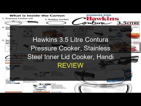 Hawkins 3.5L Contura Pressure Cooker Review | Stainless Steel Handi Cooker for Induction Stovetopas