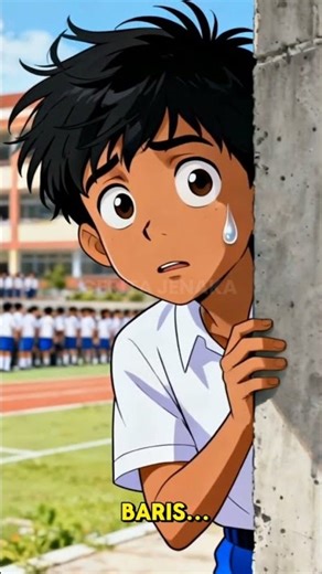 gawat terlambat kesekolah #shorts #cartoon #animasulucu #animasi