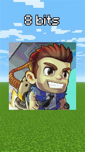 Minecraft Jetpack Joyride 64 bits 32 bits 16 bits 8 bits 4 bits 2 bits 1 bit