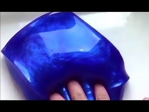 Glossy slime- Satisfying slime ASMR video