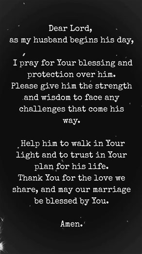Lord, Protect My Husband | The Prayer Room #faith #quotes #faithdome