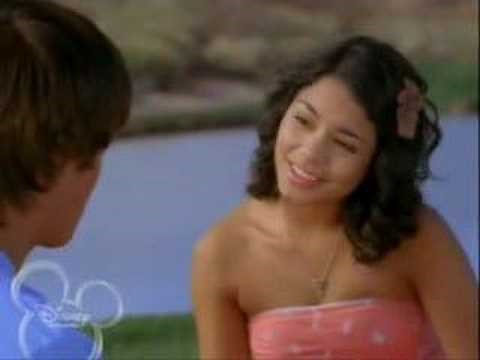 Troy and Gabriella on the golf course
