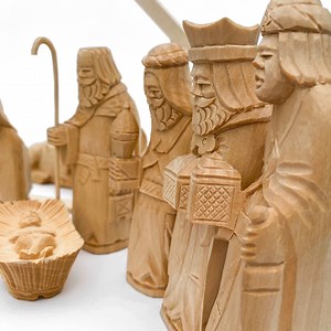 Wooden Nativity Set 11pcs, Nativity Figurines, Birth of Jesus, Nativity Religious Gifts for Holiday Decor, Nativity Scene, Hand Carved - Etsy