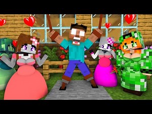 Monster School : Love Curse Brewing - Minecraft Animation
