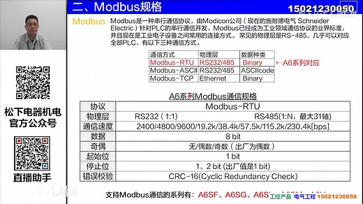 松下A6伺服参数设置详解