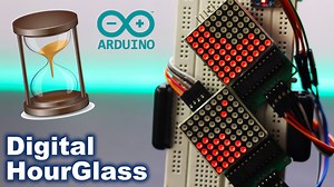 Arduino HourGlass with Matrix Display and MPU6050