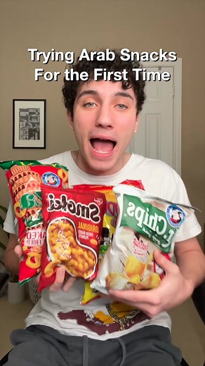 Trying Arab Snacks for the First Time