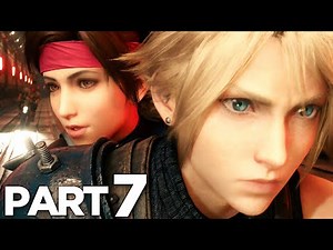 MOTORCYCLE CHASE in FINAL FANTASY 7 REMAKE Walkthrough Gameplay Part 7 (FF7 REMAKE)
