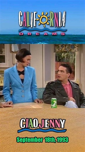 California Dreams season two, episode two, Ciao Jenny, aired on September 18th, 1993. ⭐️ #calforniadreams #nbc #nostalgia #throwback #90s | California Dreams