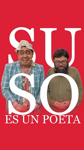 El público en mi programa es muy creativo, y se pusieron a hacer poemas. Así que aquí va el mío... Del cielo cayó Ubeimar Convertido en Un Poeta Y por eso fui donde Yesi Para mirar... #TheSusosShow este domingo a las 6pm con el profe @ubeimarriosgomez, protagonista de @unpoetapelicula, dirigida por @simonmesasoto. Nos vemos mañana x @caracoltv | Suso el Paspi