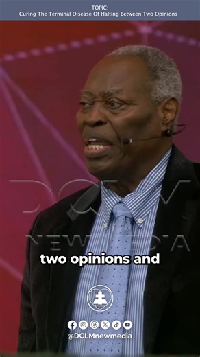 May the Lord help us to be single-minded, focused, and entirely trusting in Him. | DCLM New Media