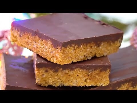 Peanut Butter Rice Krispie Treats Recipe Video