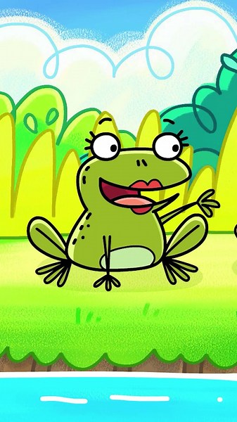 Ostrzegała ją mamusia | Żabka Mała 🐸 #piosenkidladzieci #bobasytv #żabkamała