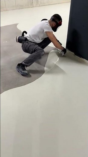 Ultra Smooth Cement Finish — Watch the Perfect Leveling!