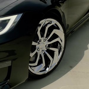 TESLA MODEL S PLAID ON 20” M-772 See more on LEXANI.com | Lexani Wheels