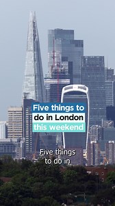 Here are some recommendations for this weekend in the capital. Let us know what you're getting up to in London, this weekend. #london #londonweekend #weekendactivities | London Live