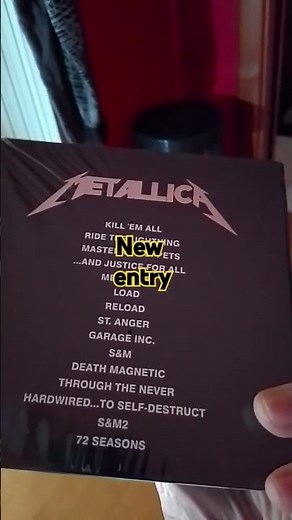 METALLICA complete album collection