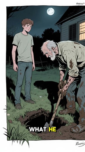 The Old Man Digging Next Door Knew My Name 😨🪦