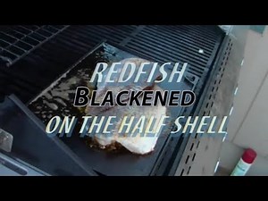 Blackened Redfish Recipe on the Half Shell