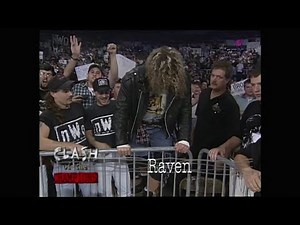 Ravens 1st match since WCW Return vs Stevie Richards. Raven wants Raven's Rules! 1997 (WCW)
