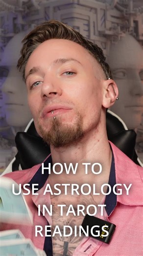 How to Use Astrology with Tarot #tarot #astrology #tarottips #learntarot