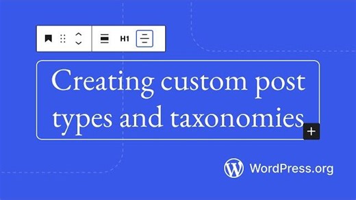 【2026最新】WordPress 高级使用：创建自定义文章类型与分类法｜文派中英字幕