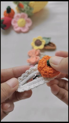 Crochet Hair Accessories Tutorial