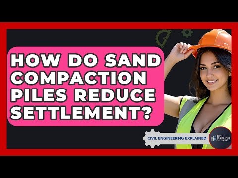 How Do Sand Compaction Piles Reduce Settlement? - Civil Engineering Explained