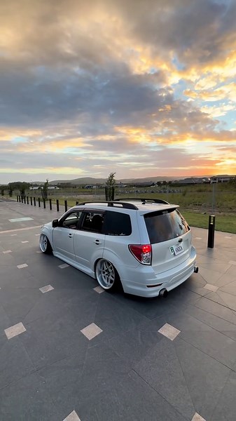 Subaru Forester Stance Build on TikTok