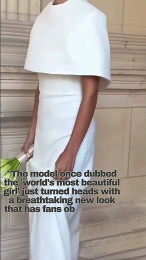 "World's Most Beautiful Girl" Stuns! ✨ #shorts #thylaneblondeau