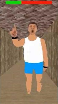BALDI IS THE NEW SCHOOL PRINCIPAL IN A TANK TOP #shorts #shortsvideo #baldi #baldisbasics #horror