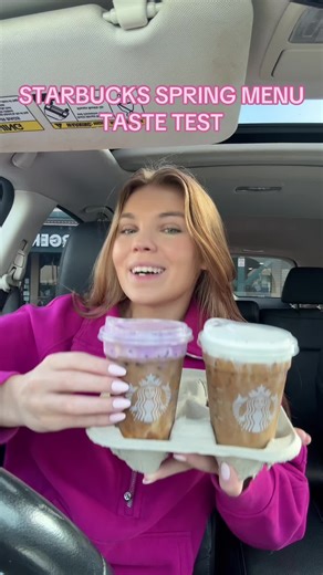 starbucks spring menu taste test #starbucksdrinks #starbucksorder #starbucksrun