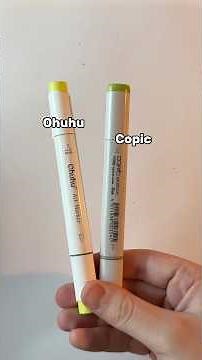 Ohuhu vs Copic Markers - part 2 #markers #copic