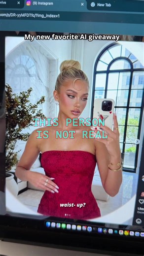 AI Influencers and Their Love for Mirror Selfies