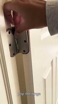 This video will teach you how to replace your door hinges, it is easy and quickly.