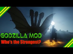 Godzilla Mod - Who's the Strongest Kaiju? Who's the King of Monsters? 1.7.10 Java Edition Mods