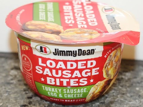 Jimmy Dean Loaded Sausage Bites: Turkey Sausage, Egg & Cheese Review