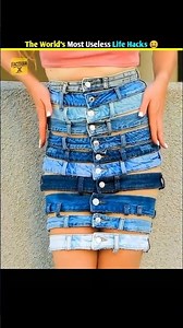 The World’s Most Useless Life Hacks 😆 #shortsfeed #lifehacks #amazingfacts #useless #life #hacks