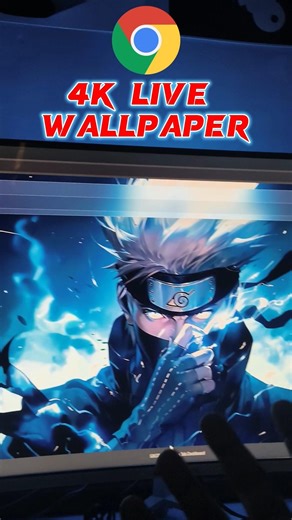 🚀 Customize Chrome with Live Wallpaper & Glass Effect #shorts #short #shortsfeed