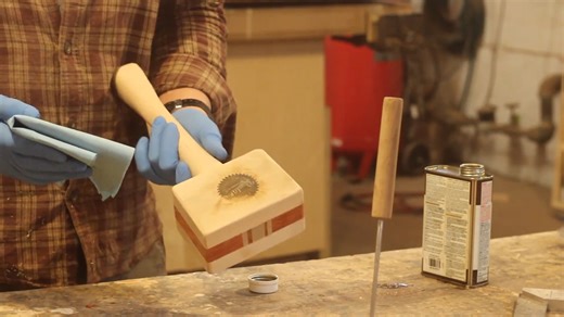 Building a mallet with Rapid Fuse glue