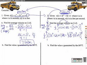 Average Value Theorem