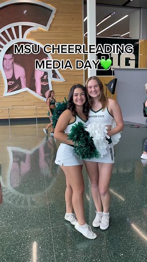 MSU Cheerleading Media Day Highlights